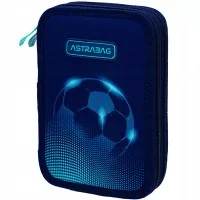 Piórnik dla dziecka na przybory do szkoły rozkładany podwójny - AstraBag