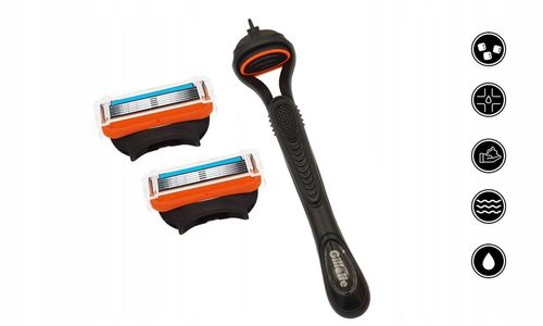 MASZYNKA DO GOLENIA GILLETTE FUSION 5 + 2 OSTRZA na Arena.pl