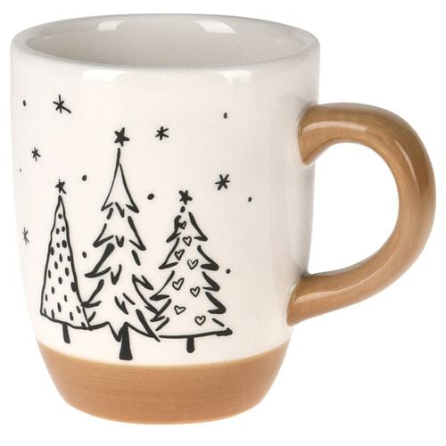 Kubek ceramiczny choinka 330 ml na Arena.pl