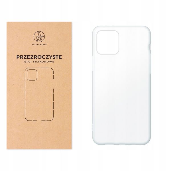 Etui silikonowe Przezroczyste do Apple iPhone 12 / 12 Pro zdjęcie 1