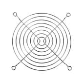 Osłona wentylatora 120x120 srebrna grill na wentylator stal niklowana