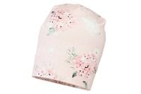Jamiks AJA czapka dla dziewczynki bambus różowa hortensja 48-50