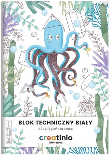 blok techn a3/10k biały creatinio a'10 40017668 na Arena.pl