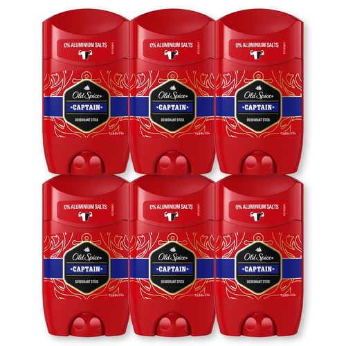 Old Spice Captain dezodorant w sztyfcie deo 6x50ml na Arena.pl