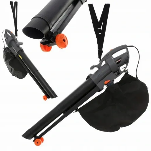 KRAFT ODKURZACZ OGRODOWY DMUCHAWA DO LIŚCI 3600W zdjęcie 1