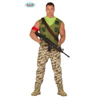 strój dla dorosłych militarny żołnierz rozm. m