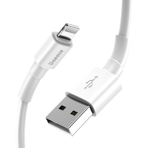 Kabel USB Lightning Baseus Mini 2.4A 1m (biały) na Arena.pl