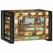 Skrzynia do przechowywania 60 x 40 x 41 cm Drewno z odzysku