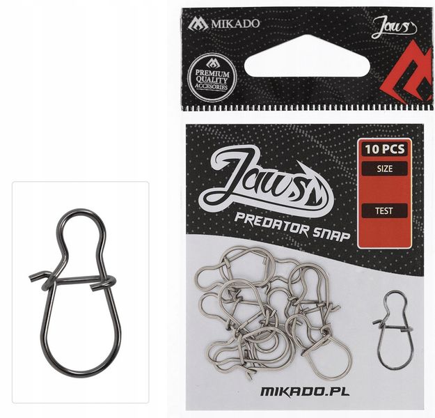 Agrafka Mikado Jaws Predator Snap XS zdjęcie 1