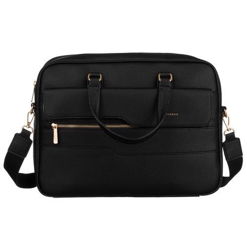 torba damska na laptopa ze skóry ekologicznej - peterson na Arena.pl