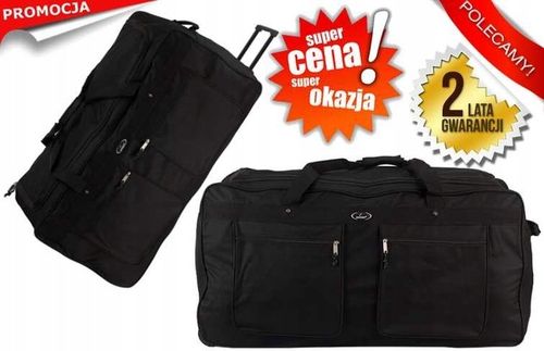TORBA PODRÓŻNA DUŻA KÓŁKA WALIZKA POJEMNA 100L XXL na Arena.pl