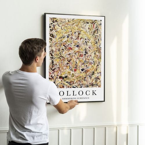 Plakat cyfrowy do wydruku Pollock na Arena.pl
