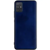 Etui AIORIA Vintage LEATHER do Samsung Galaxy M51 niebieski