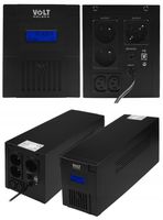 ZASILACZ AWARYJNY UPS VOLT POLSKA 1500W/900W AKU. 2X 9AH KOMPUTER ROUTER