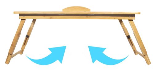 Stolik pod laptopa bambus XL x 6 na Arena.pl