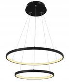 Lampa wisząca 2 ringi 20/40cm 35W żyrandol Kinkiet LED Wobako