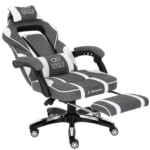 fotel gamingowy deus x-stream gray/white na Arena.pl