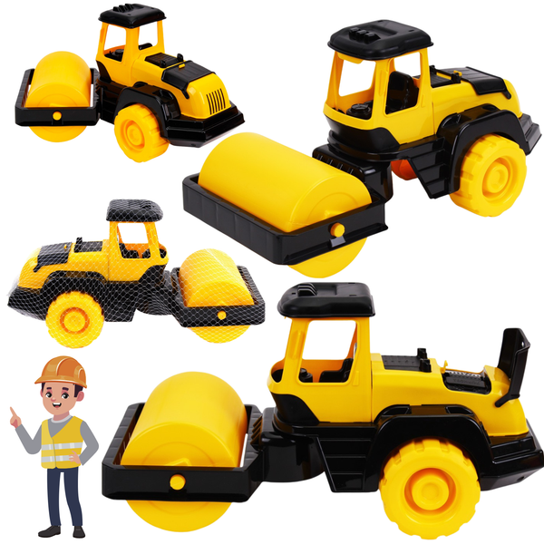 Traktor Walec Drogowy Auto Budowlane Dla Dzieci 7044 zdjęcie 1