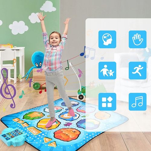 INTERAKTYWNA MATA DO TAŃCZENIA GRA ZRĘCZNOŚCIOWA TANECZNA MUZYCZNA 4TRYBAMI na Arena.pl
