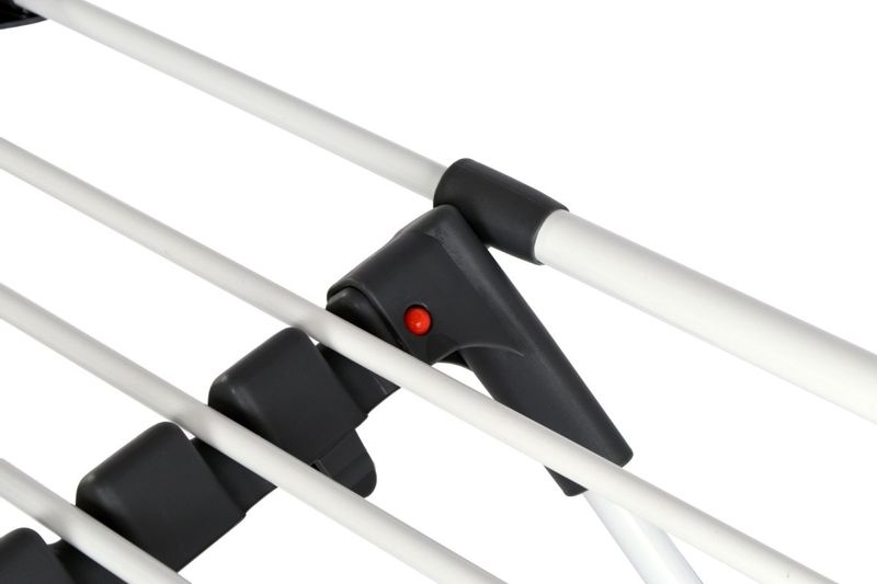 Suszarka na pranie teleskopowa MOJAVE biało-grafitowa zdjęcie 7