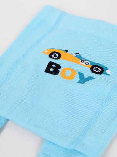 Rajstopy chłopięce bawełniane we wzory 3PAK 68-74 YOCLUB na Arena.pl