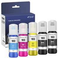 5x TUSZ 103 XL DO EPSON EcoTank L3110 L3251 L3210 L3150 L3160 L3256