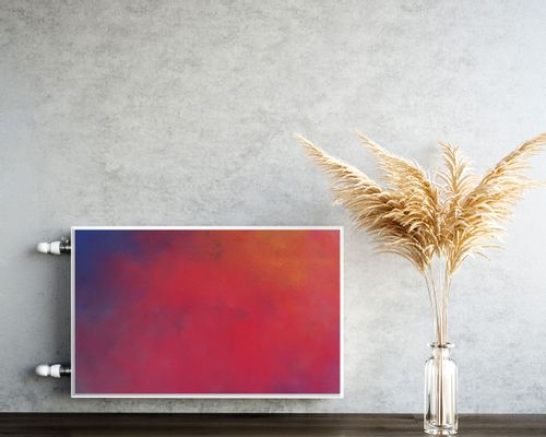 MATA Magnetyczna Grzejnika Kolorowe Ombre 110cm x 60cm na Arena.pl