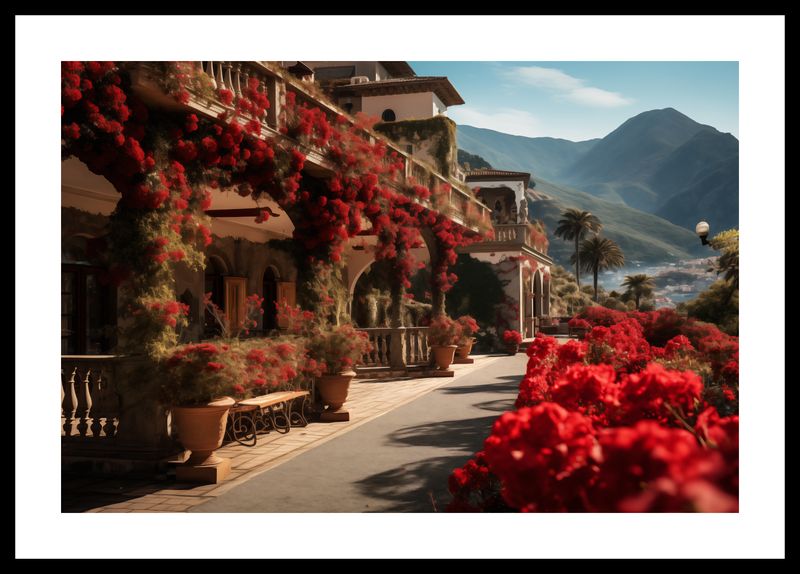 Plakat 45x30cm Czerwona Idylla zdjęcie 3