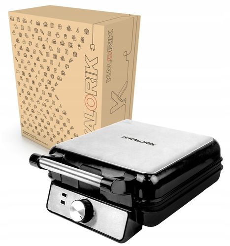 MOCNA GOFROWNICA 4 CHRUPIĄCE GOFRY REGULACJA TEMPERATURY TERMOSTAT 1500W na Arena.pl