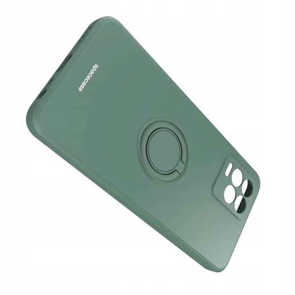 Spacecase Silicone Ring Realme 8/8 Pro Dark Green zdjęcie 6