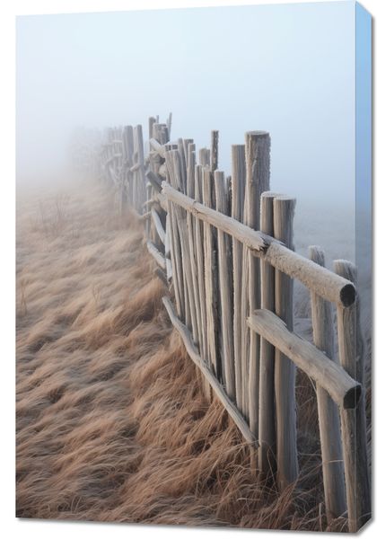 Obraz 60x90cm Mgła nad Wydmami zdjęcie 1