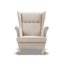 Fotel skandynawski, Myso, 81x95x102 cm, beżowy | TYLETEGOTU