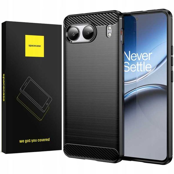 Spacecase Carbon OnePlus Nord 4 black zdjęcie 1