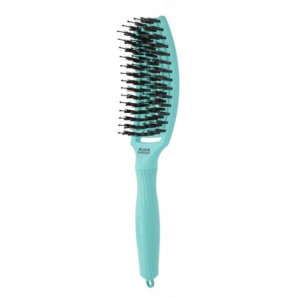 Olivia Garden Szczotka Finger Brush Medium Mint zdjęcie 3