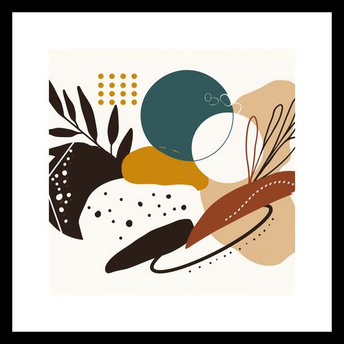 Plakat 30x30cm Kwiatowy Kalejdoskop na Arena.pl
