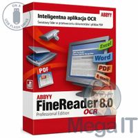 ABBYY FineReader 8.0 Professional - Licencja Wieczysta (LifeTime) - Windows - Licencja Biznes - BOX (USB)