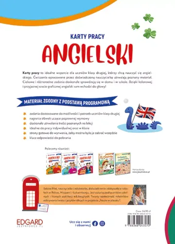 Angielski. Karty pracy. Klasa 2 na Arena.pl