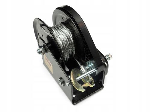 WYCIĄGARKA RĘCZNA KORBOWA LINOWA 1800lb WCIĄGARKA lebiodka przenośna DRAGON na Arena.pl