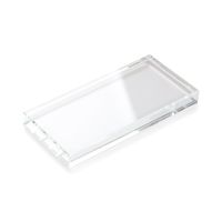 Cosmetics Zone Szklana kryształowa podkładka do kleju do rzęs