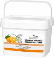 SÓL EPSOM DO KĄPIELI TEŻ DO BALI POMARAŃCZACYTRYNA OLEJKI ETERYCZNE ENERGIA