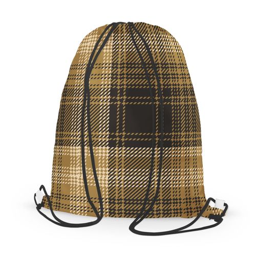 WORKO-PLECAK z Twoim imieniem Brązowa krata II 028 na Arena.pl