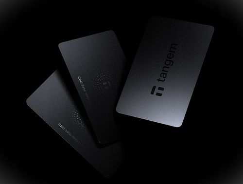 Portfel kryptowalutowy Tangem 2.0 - 3 karty oryginalny NOWY na Arena.pl