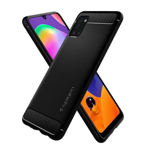 Spigen Rugged Armor Galaxy A31 Matte Black na Arena.pl