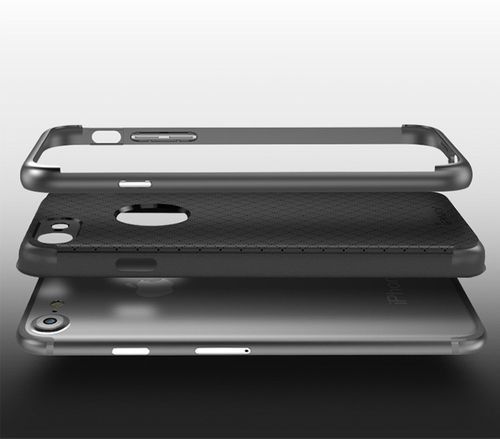 Etui iPaky Premium Hybrid iPhone 7 Plus Silver na Arena.pl