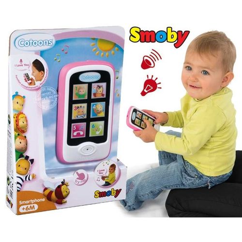 Smoby Cotoons Różowy Smartfon Telefon na Arena.pl