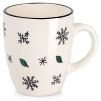 Kubek Świąteczny Zimowy na Napoje Kawę Herbatę Zioła Boże Narodzenie 350 ml