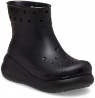Crocs Damskie Kalosze Platforma Wysokie Wodoodporne Crush Rain Boot 37-38