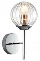 Lampa ścienna kinkiet chrom szklana kula Candellux