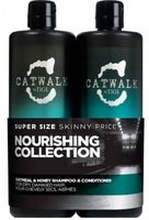 TIGI Catwalk Oatmeal Honey zestaw do włosów szampon + odżywka 2x750ml