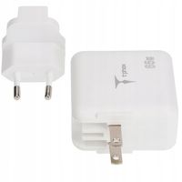 Ładowarka sieciowa T-PHOX MEGA T-PP09 GAN PD 65W USB/USB-C WHITE